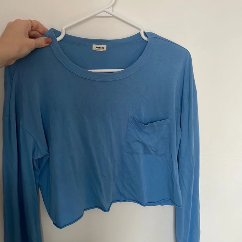 Garage cropped long sleeve tee SM - Picture 1 of 2